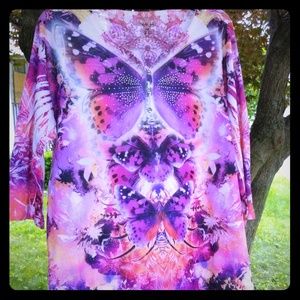 STYLE & CO🦋 Women's Butterfly Top